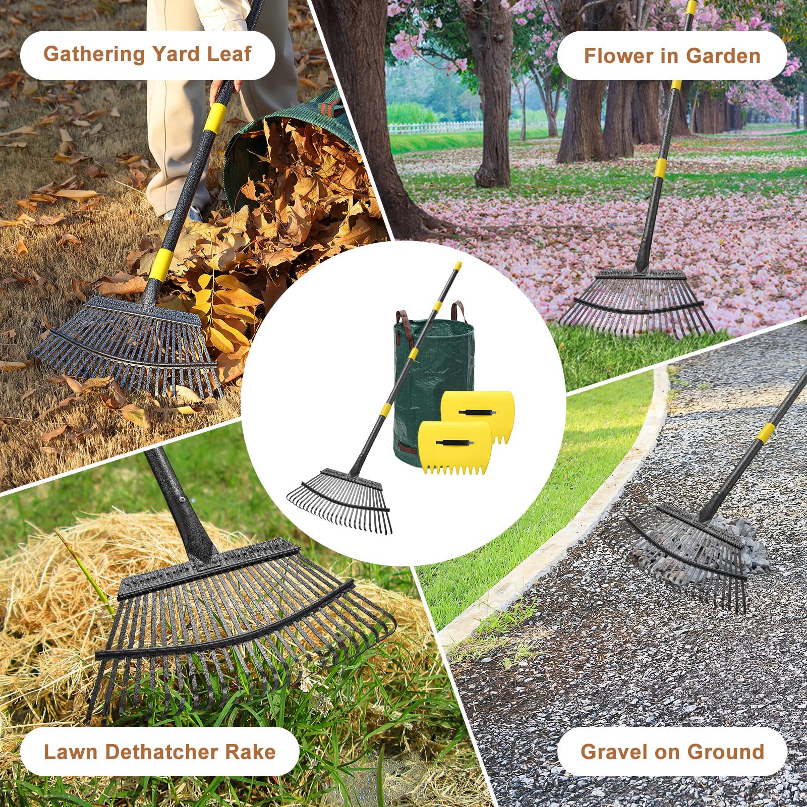 ETICSIPA heavy-duty 1-inch steel pole resists rust and heavy tasks.
