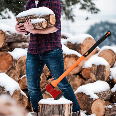 ETICSIPA multi-task gardening axe is versatile for yard clearing and pruning.
