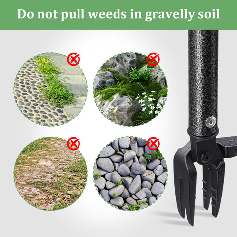 ETICSIPA portable design lets you tackle weeds across yards and beds