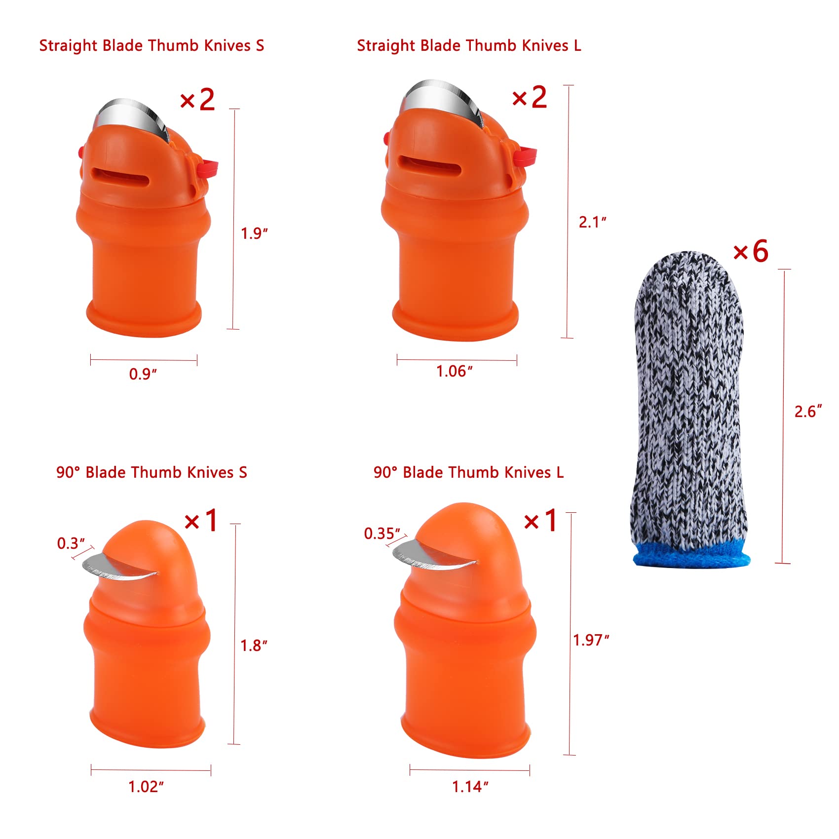 E-TING small 90-degree blade for precise cuts on small fruits.