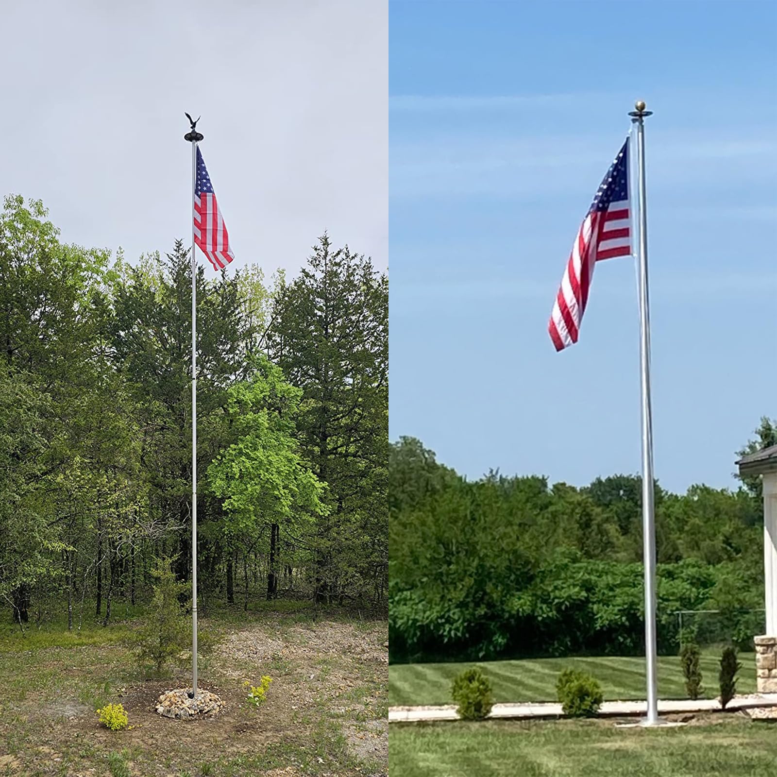 Etzeaxus flag pole light ideal for camping and night markets