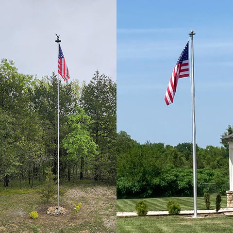 Etzeaxus flag pole light ideal for camping and night markets