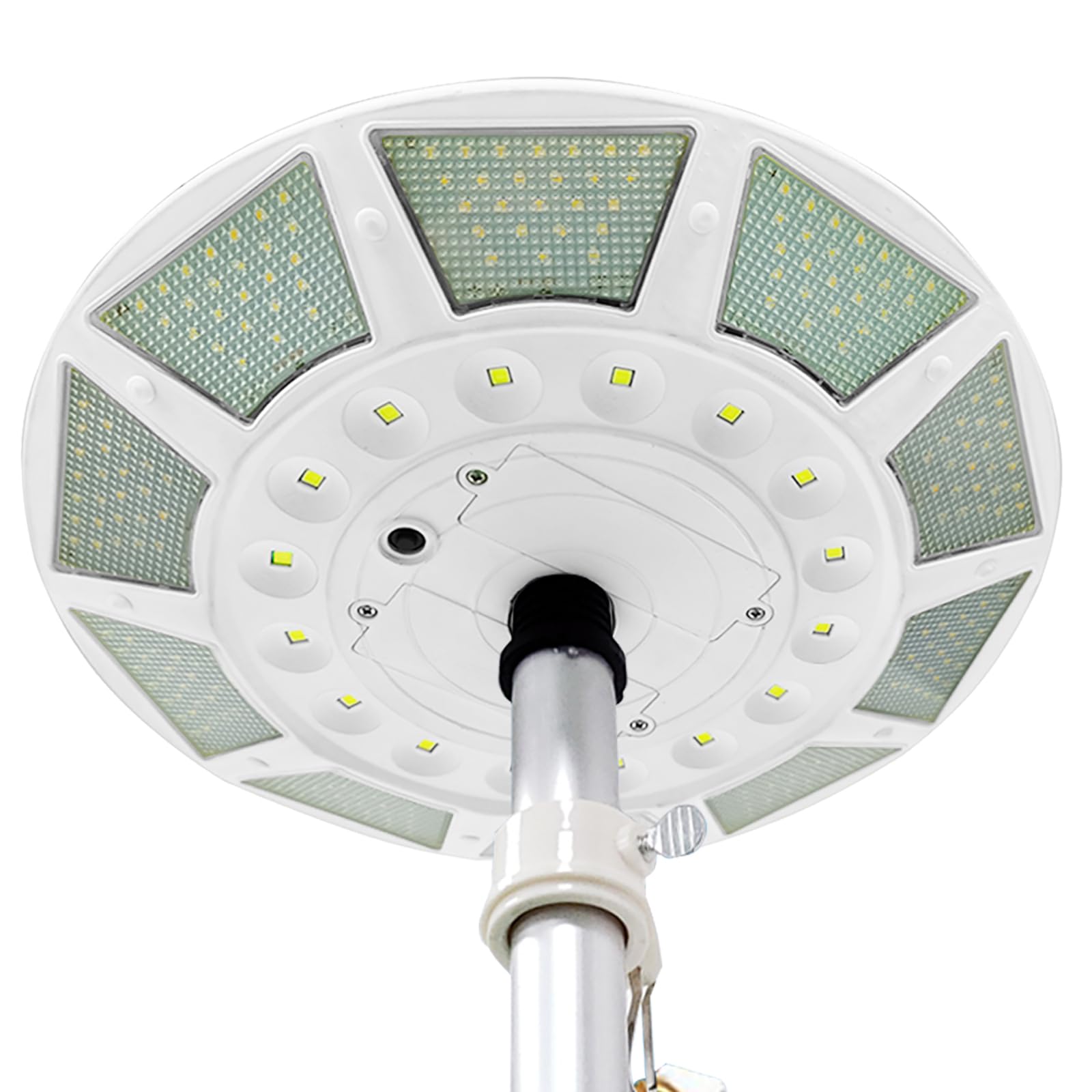 Etzeaxus flagpole light with 266 LEDs provides bright nighttime flag illumination.