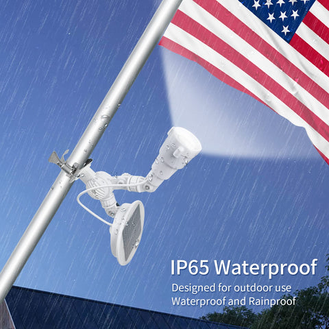 Weatherproof exterior withstands rain, sun, and temperature changes