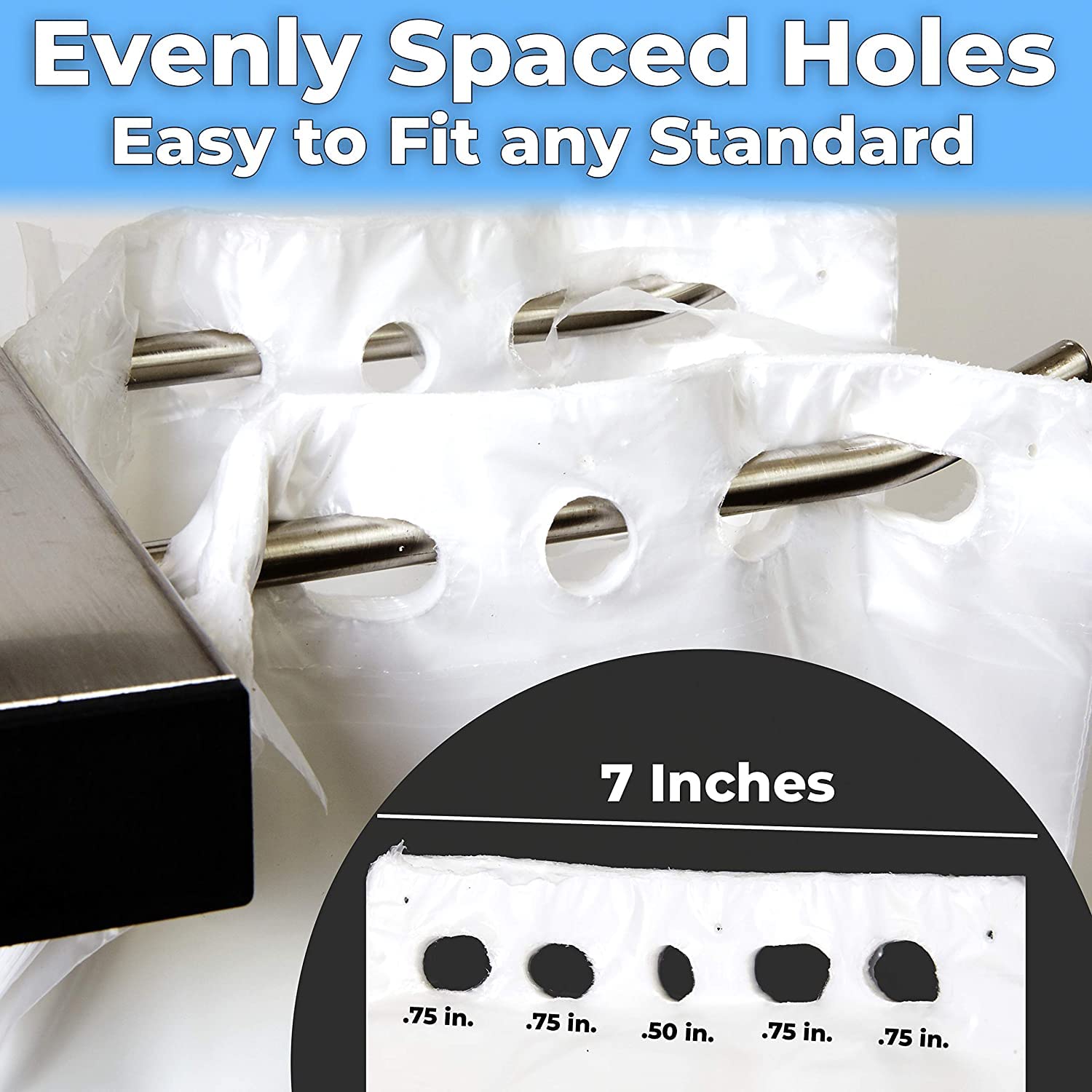 EUCATUS umbrella bags with universal compatibility for bag stands.
