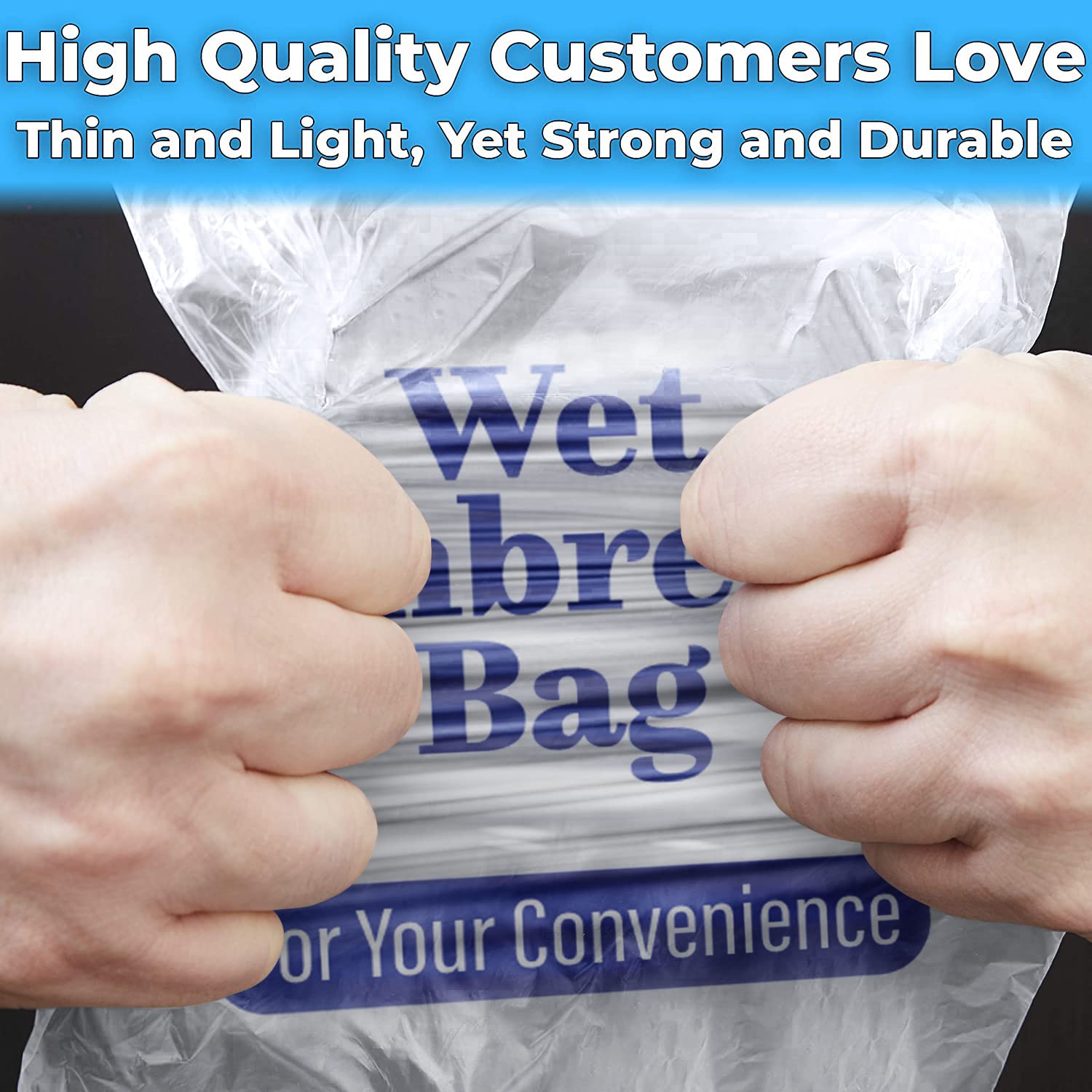 EUCATUS universal-fit umbrella bags with five holes for easy dispensers.