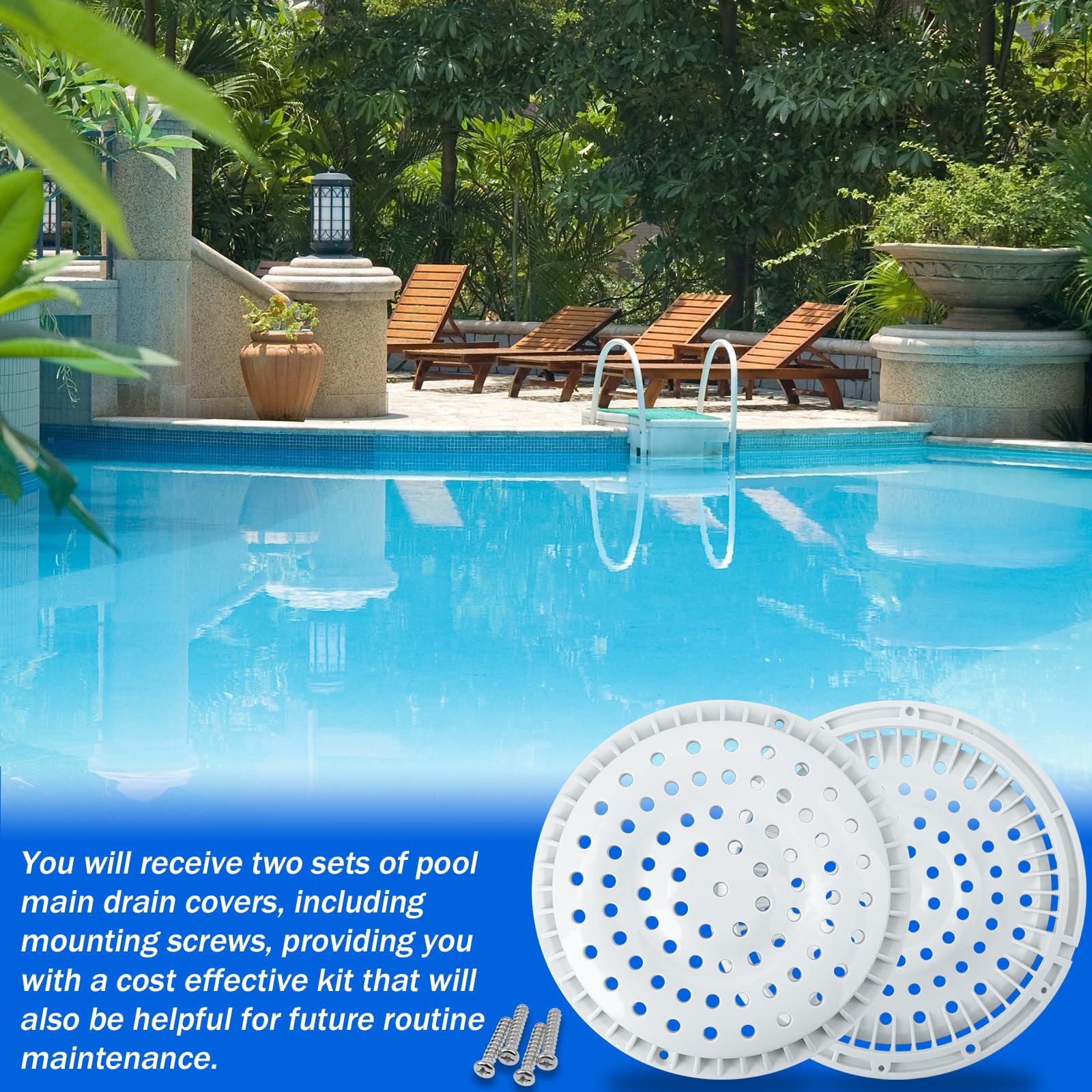 Eudaimonia anti-entrapment feature supports safer swimming environment