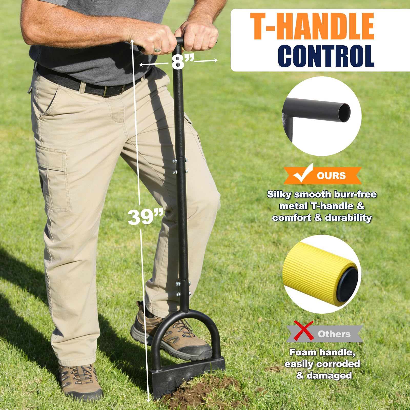 EUIJOIP eco-friendly, quiet gardening with no fuel or fumes.