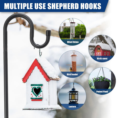 EUIJOIP versatile hanging option for feeders, houses, chimes, lanterns.