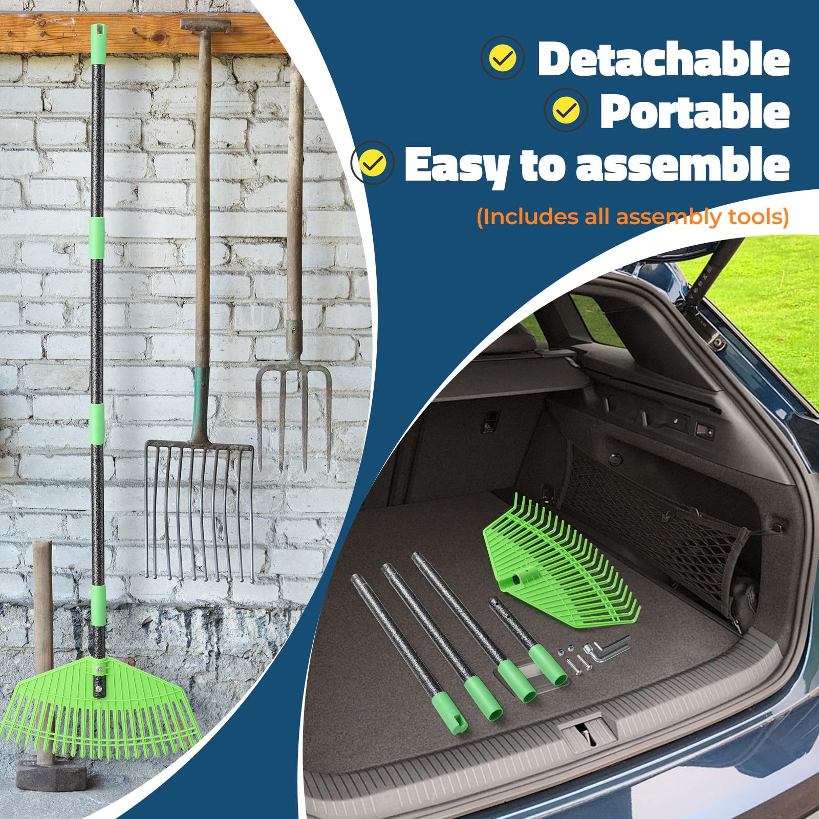 EUIJOIP ergonomic handle supports comfortable postures during work