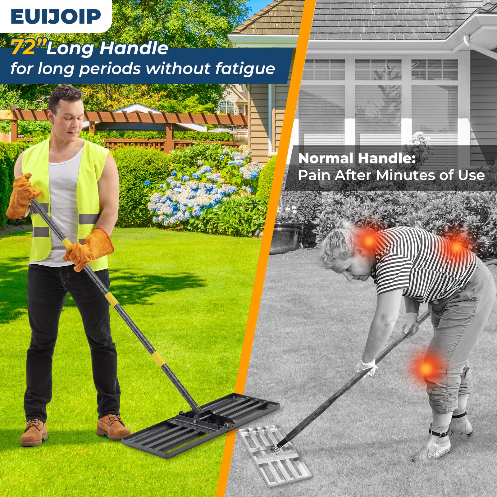 EUIJOIP stainless steel construction for durability.