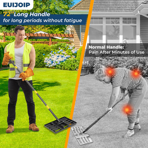 EUIJOIP stainless steel leveling plate designed for smooth movement across grass