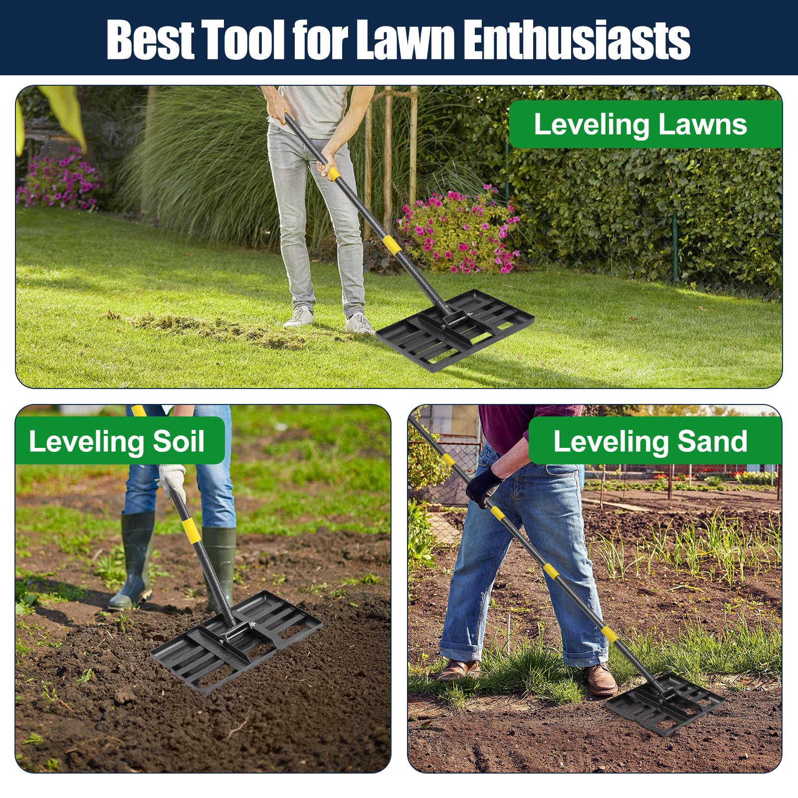 EUIJOIP professional lawn tool shown in a yard setting