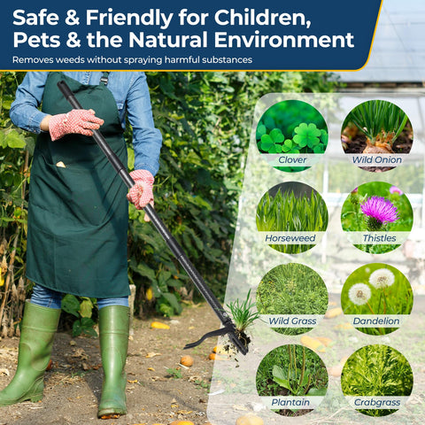 EUIJOIP use by a senior gardener to maintain tidy beds