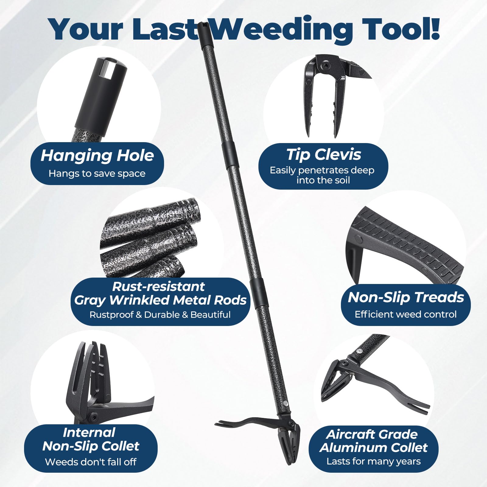 EUIJOIP ergonomic handle for comfortable, extended use