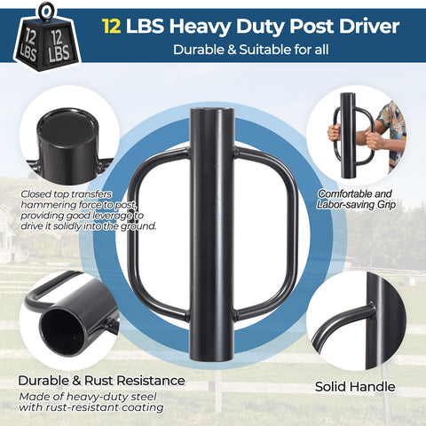 EUIJOIP corrosion-resistant coating protects the tool in outdoor jobs.