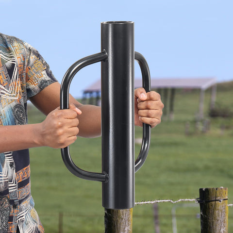EUIJOIP fence post driver 12lb enables fast, reliable post installation.