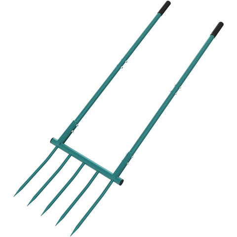 EUOKOK broadfork 55-inch length enables quick bed prep.