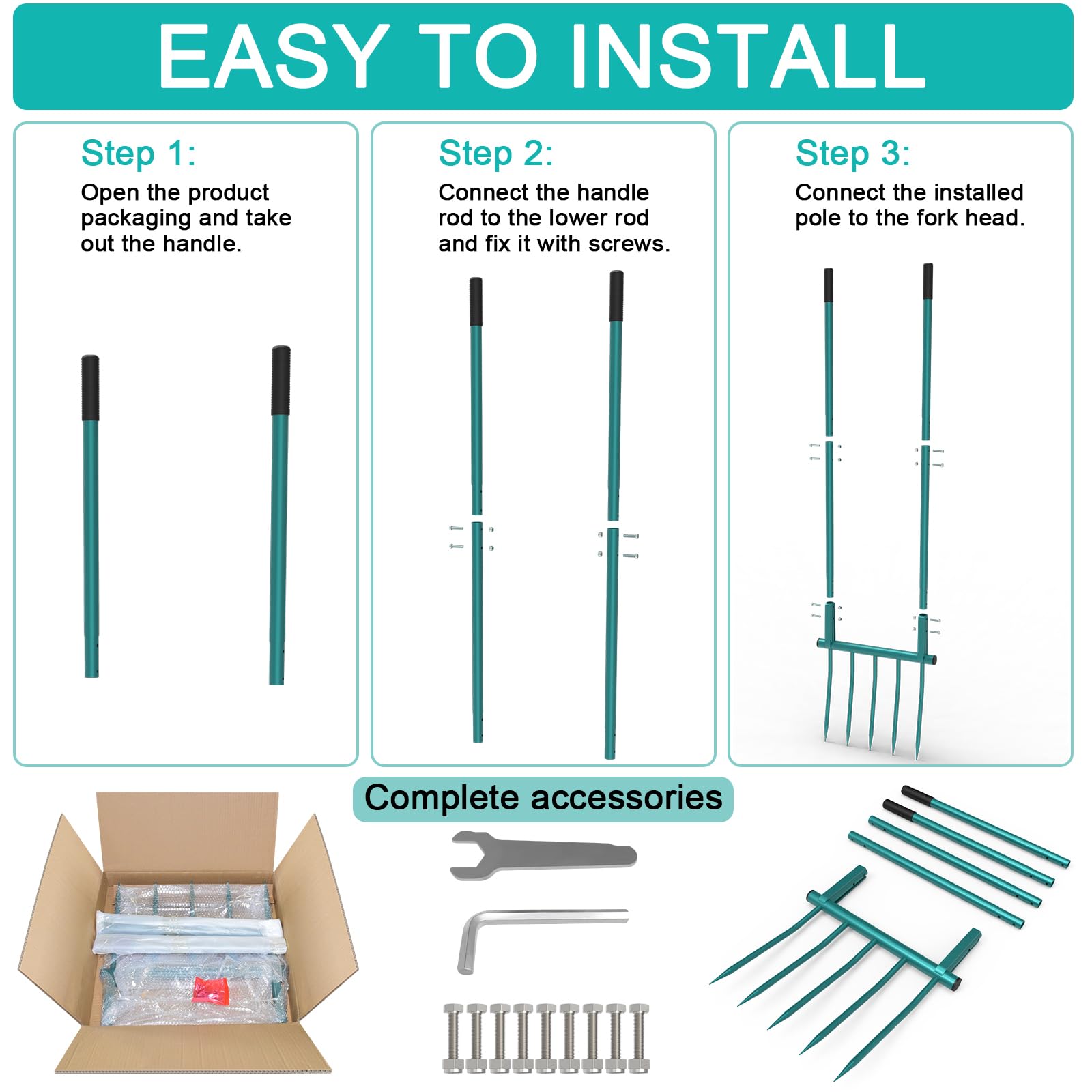 EUOKOK all-steel construction ensures rugged durability.
