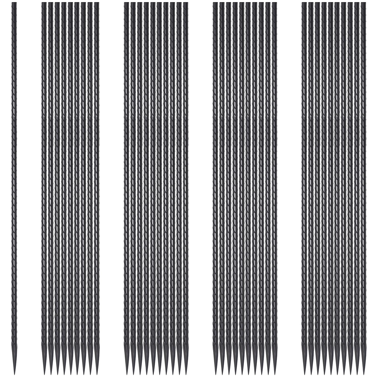 EUOKOK rebar stakes 24-inch 40-pack offer strong ground anchoring for landscape projects.