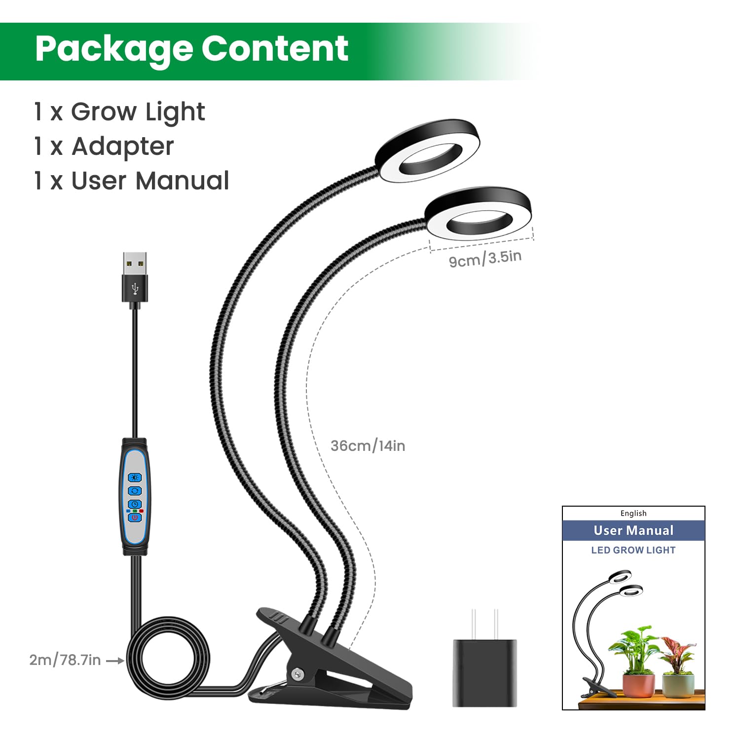 Eurbolan 360-degree gooseneck offers flexible positioning