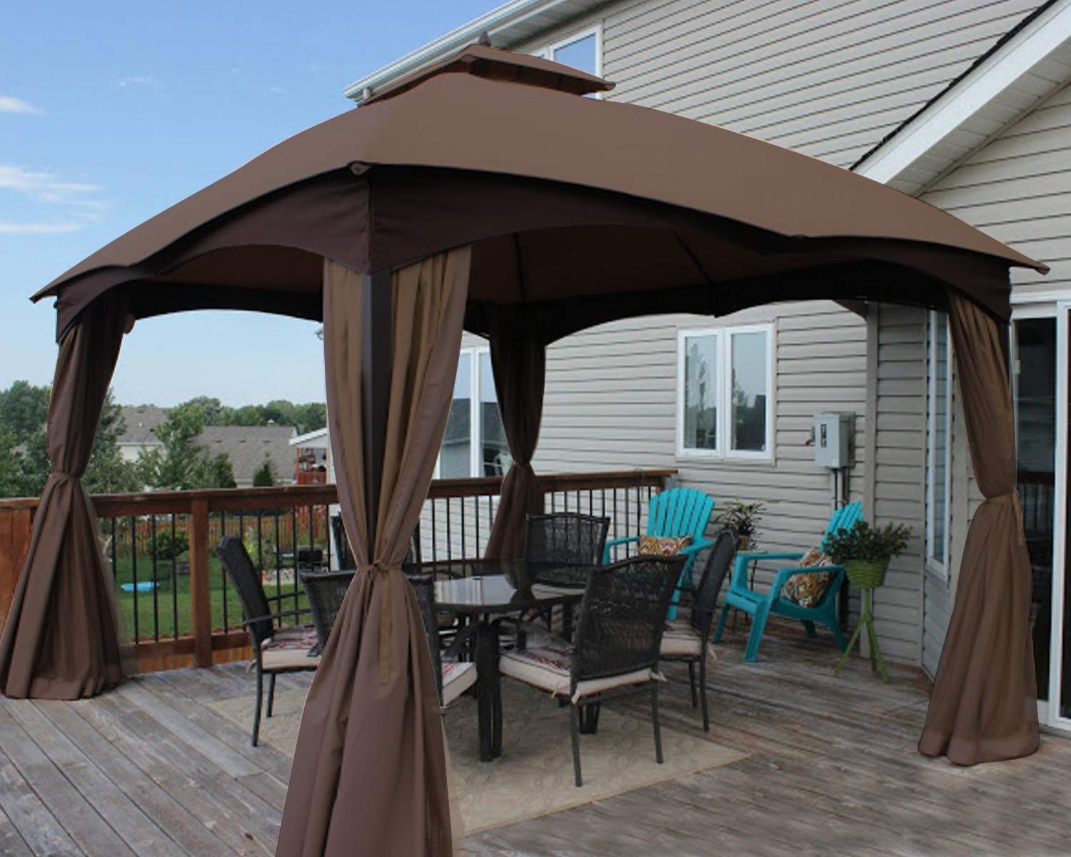 Eurmax canopy top installation ready, frame not included.