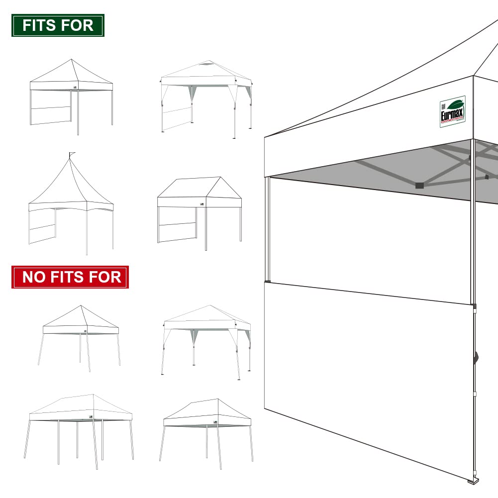 Eurmax half-wall compatible with ABCCANOPY and E-Z UP tents