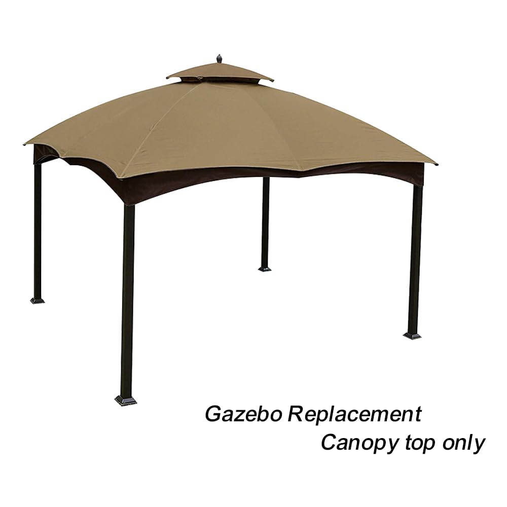 Lowe's Allen Roth 12x10 gazebo top by Eurmax, easy fit and quick install.