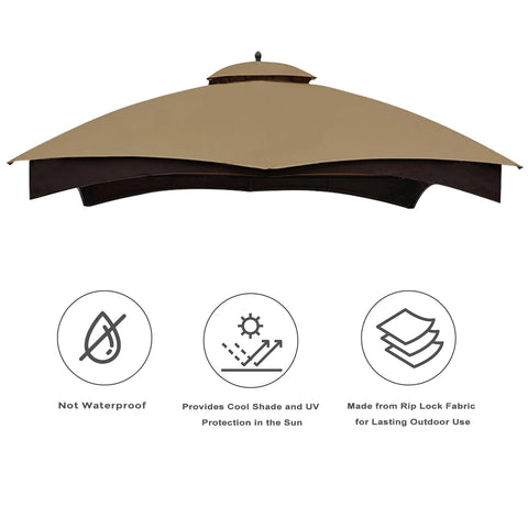 Top-only canopy from Eurmax for replacement, frame not included.