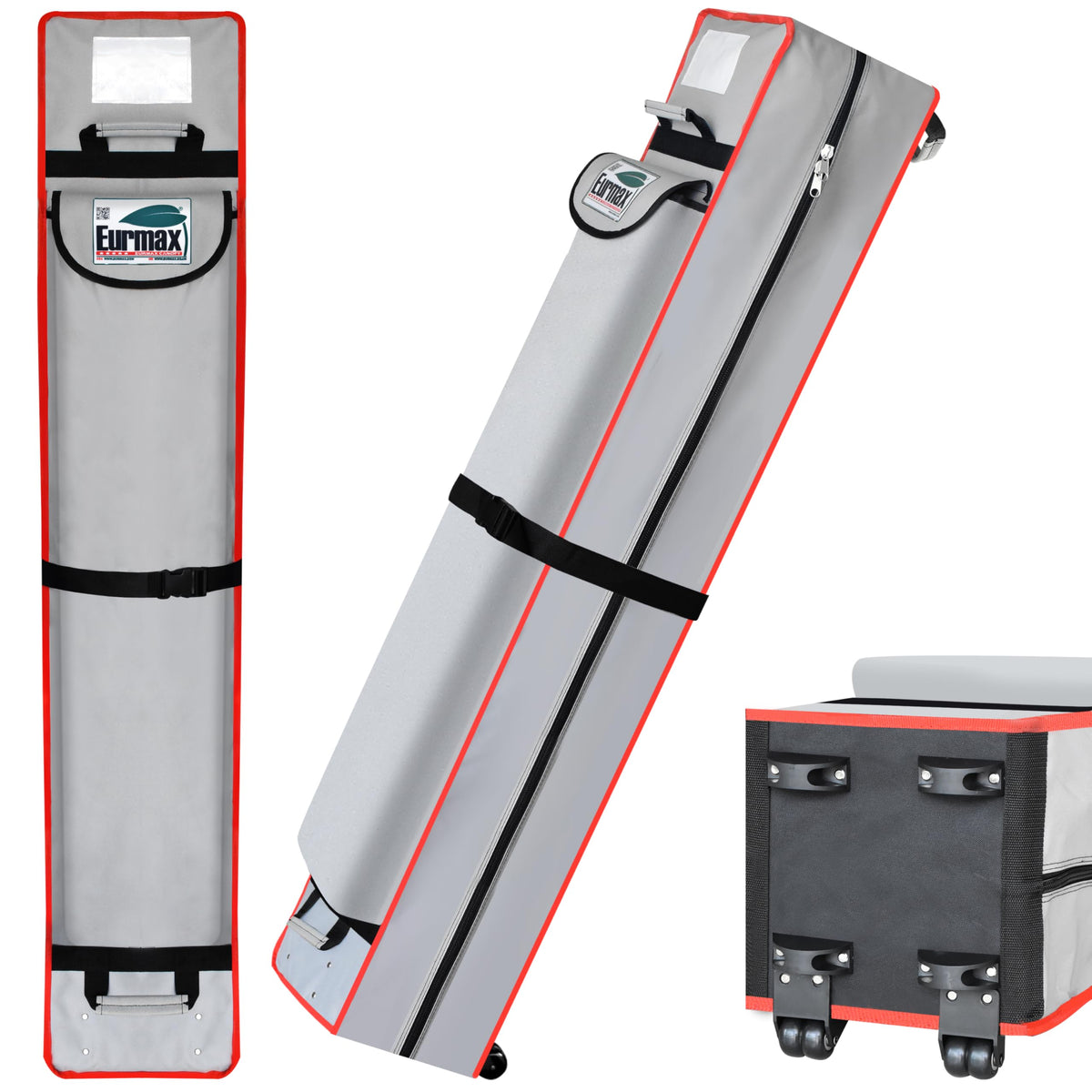 Eurmax roller bag for 10x10 canopy offers organized gear and easy transport.