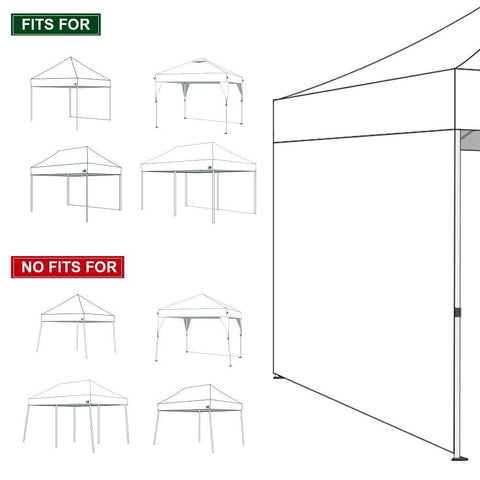 Eurmax SunWall sidewall ideal for picnics and outdoor events.
