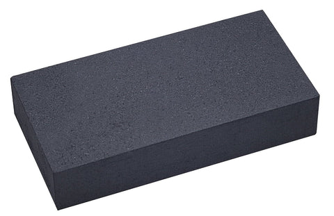 EUROTOOL charcoal block hard, front view shows dense surface for heat reflection and faster soldering