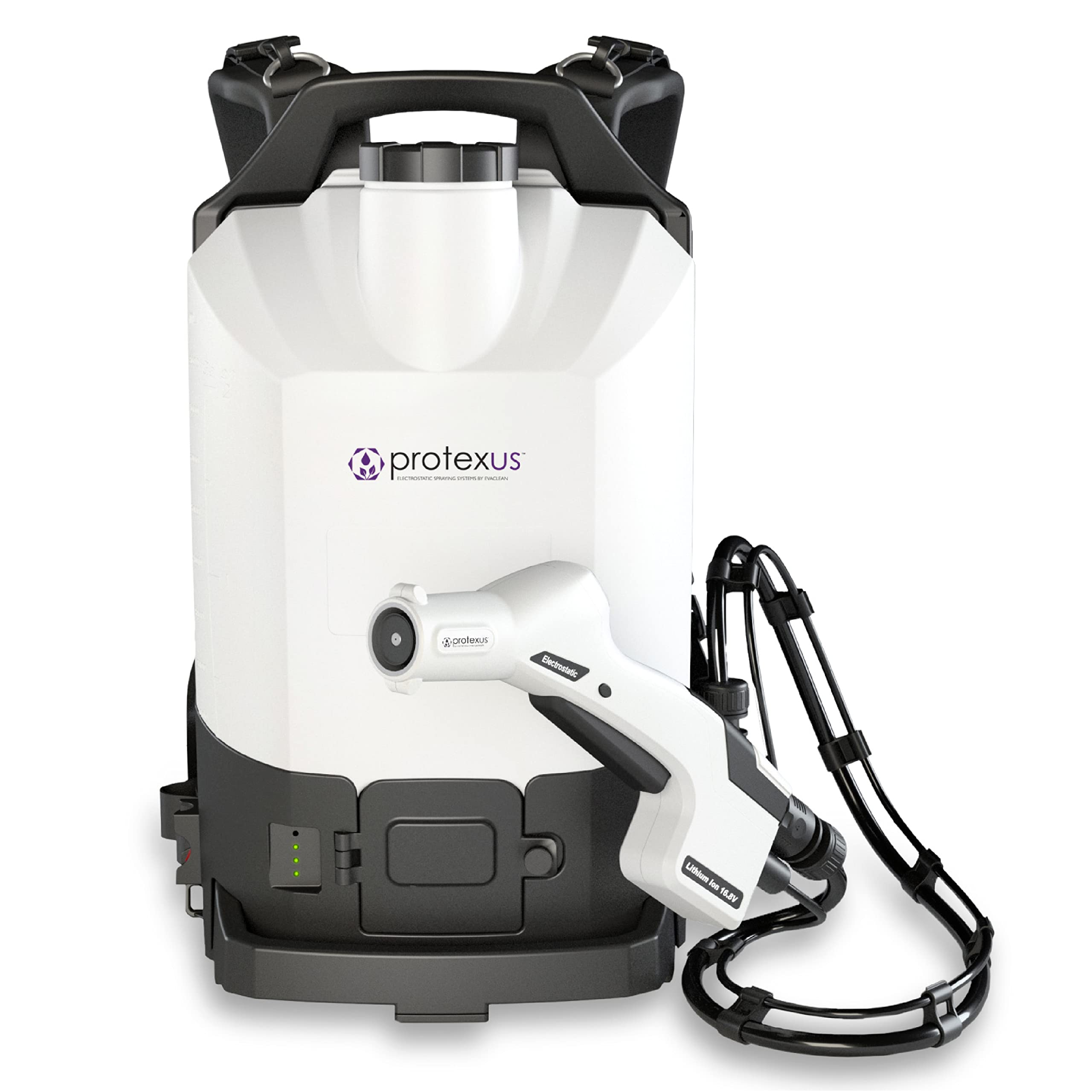 EvaClean Protexus PX300 backpack system enables broad coverage in large spaces.