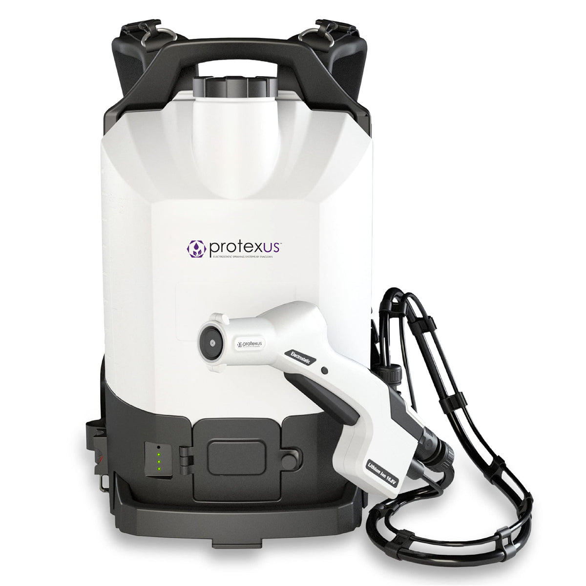 EvaClean Protexus PX300 backpack system enables broad coverage in large spaces.