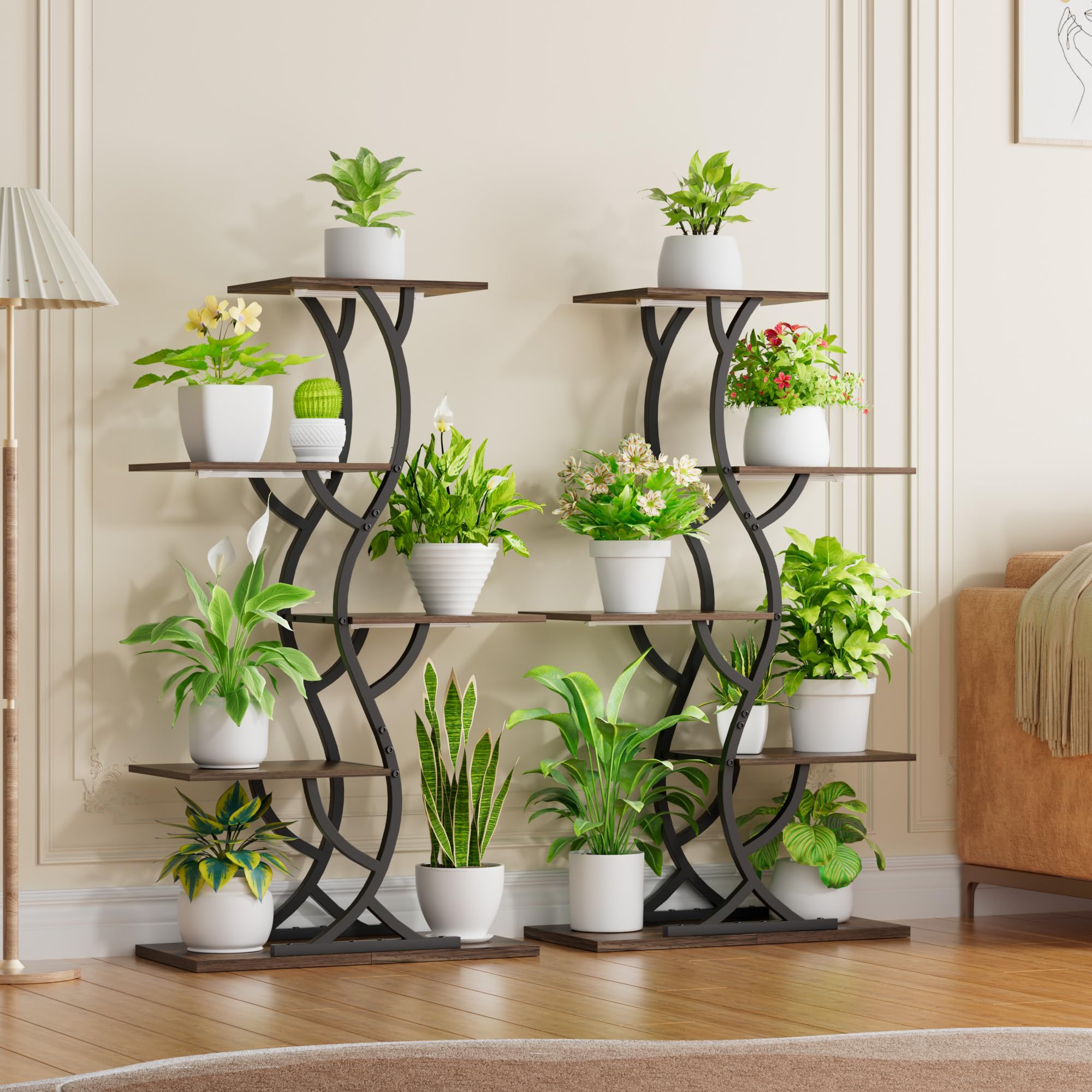 EVAWOO grow lights with timer help plants thrive year round