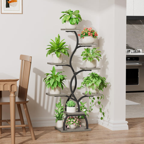 EVAWOO heavy duty iron frame 0 8 inch provides sturdy plant support