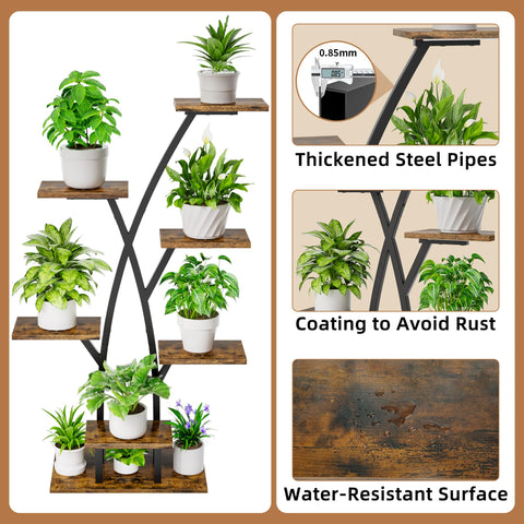 EVAWOO heavy-duty iron frame resists wear for long-lasting indoor use.