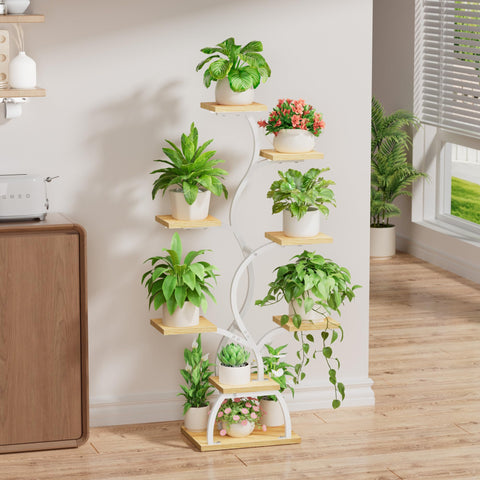 EVAWOO bedroom setup promotes cozy greenery with integrated grow lights