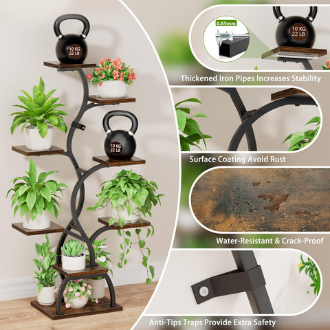 EVAWOO corner-friendly design fits living rooms and balconies with elegance