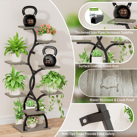 EVAWOO vine inspired pattern design adds botanical elegance