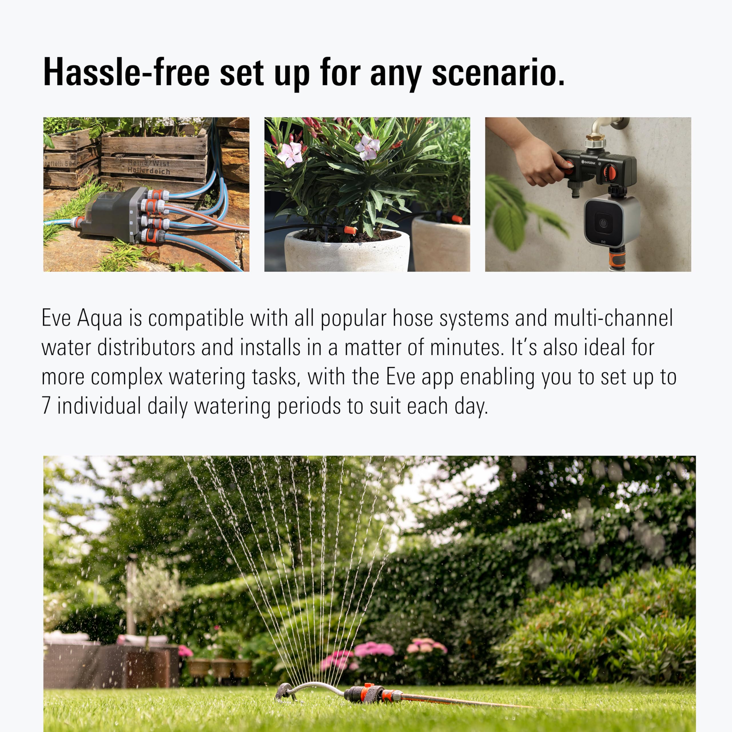 Eve Aqua auto shut-off feature prevents overwatering