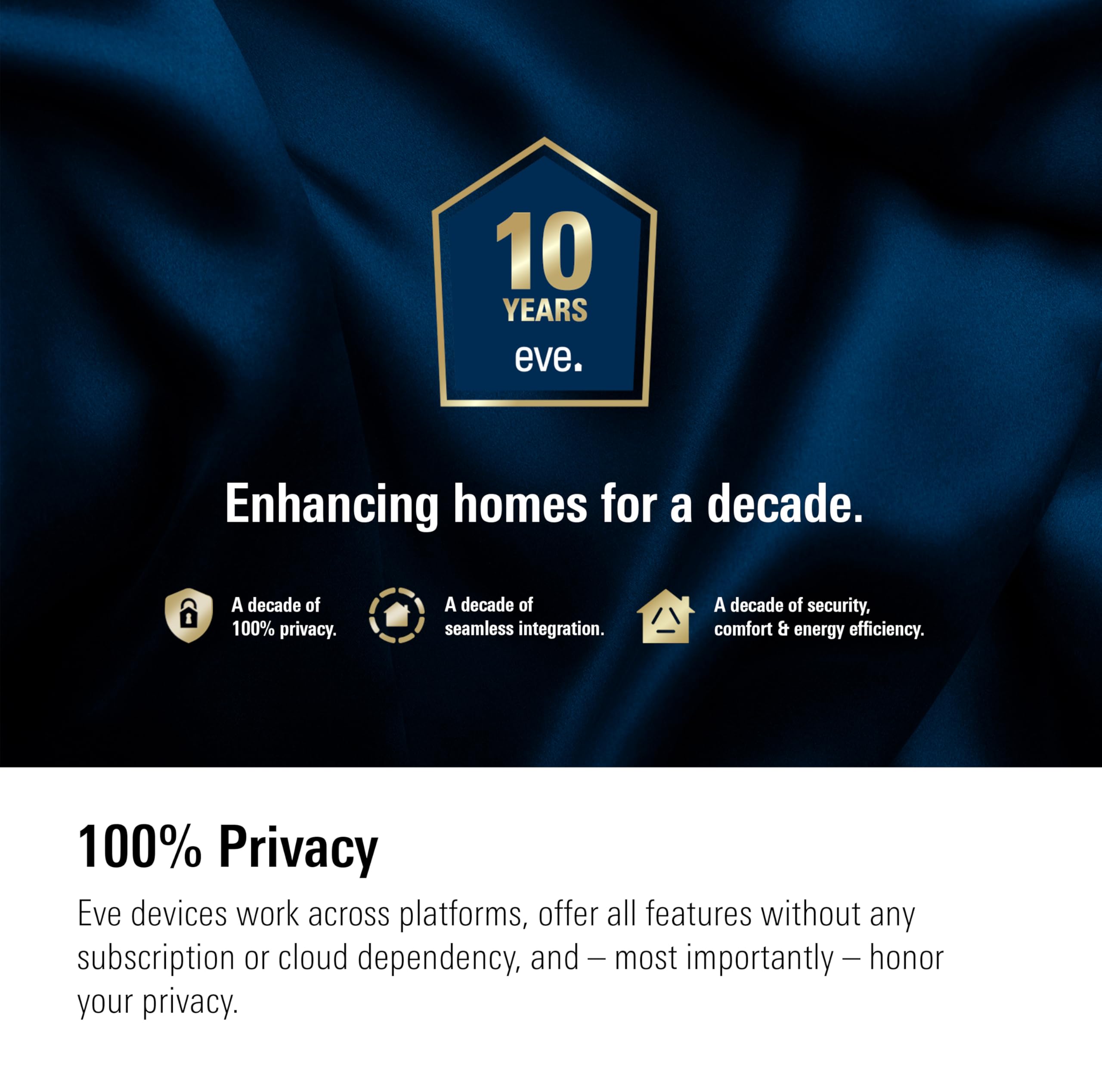 Eve Aqua local control without cloud for privacy and reliability