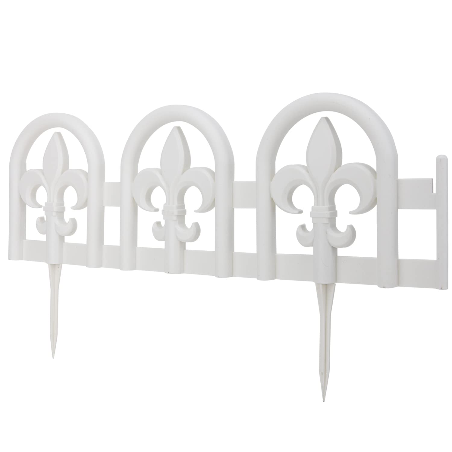 Evelyne border panel front view shows a durable, metal-free edging.