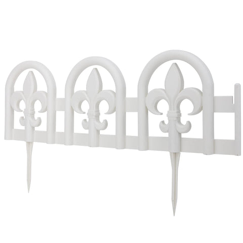 Evelyne border panel front view shows a durable, metal-free edging.