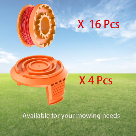 Easy spool swap minimizes downtime on the job.
