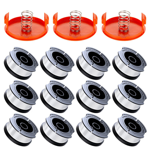 Eventronic AF100 spool-assembly shows easy compatibility with Black+Decker trimmers