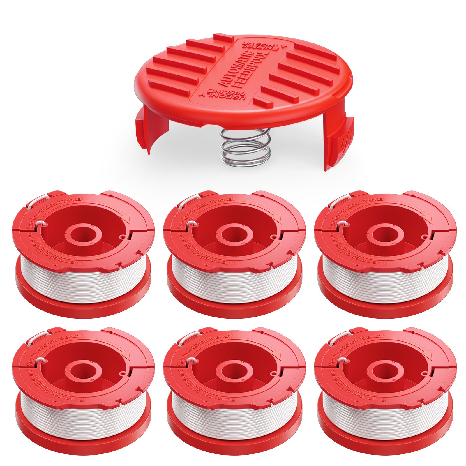Eventronic CMZST0653 preloaded spools save time during yard work.