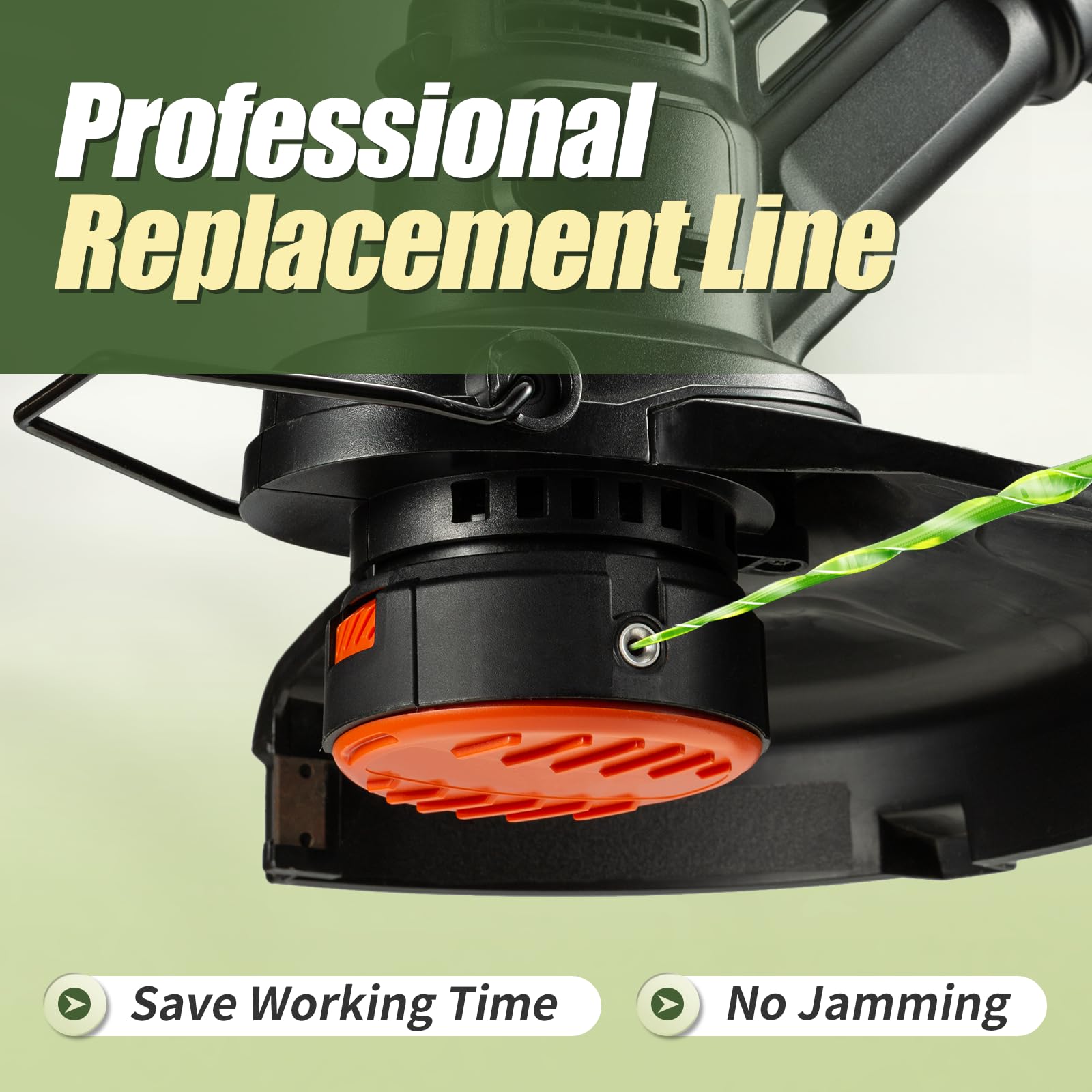 Eventronic durable nylon trimmer line comes in a 200-foot pack.