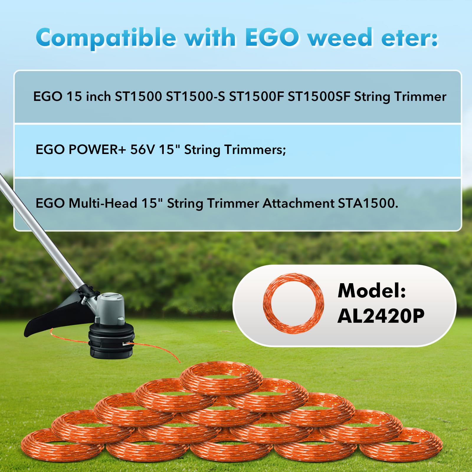 Eventronic compatibility with EGO trimmers for efficient yardwork