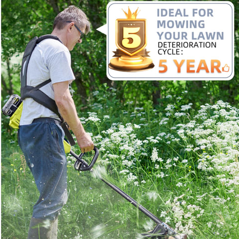 Eventronic 99 ft line length supports longer trimming sessions.